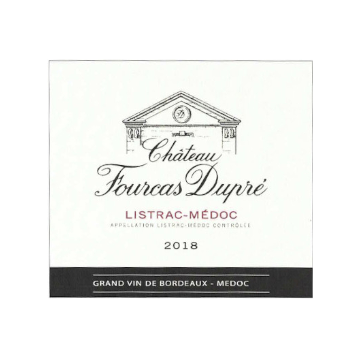 fourcas-dupre-etikett Château Fourcas Dupré
