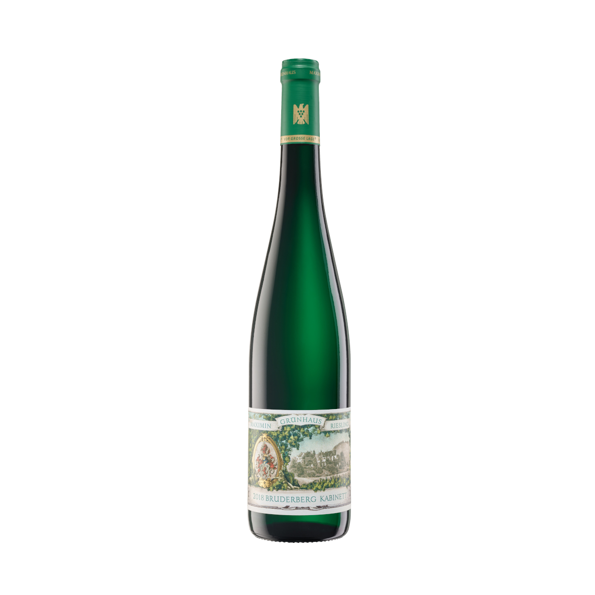 Maximin Grünhäuser Bruderberg Riesling Kabinett VDP.GROSSE LAGE Weingut der Familie von Schubert (0,75 l)