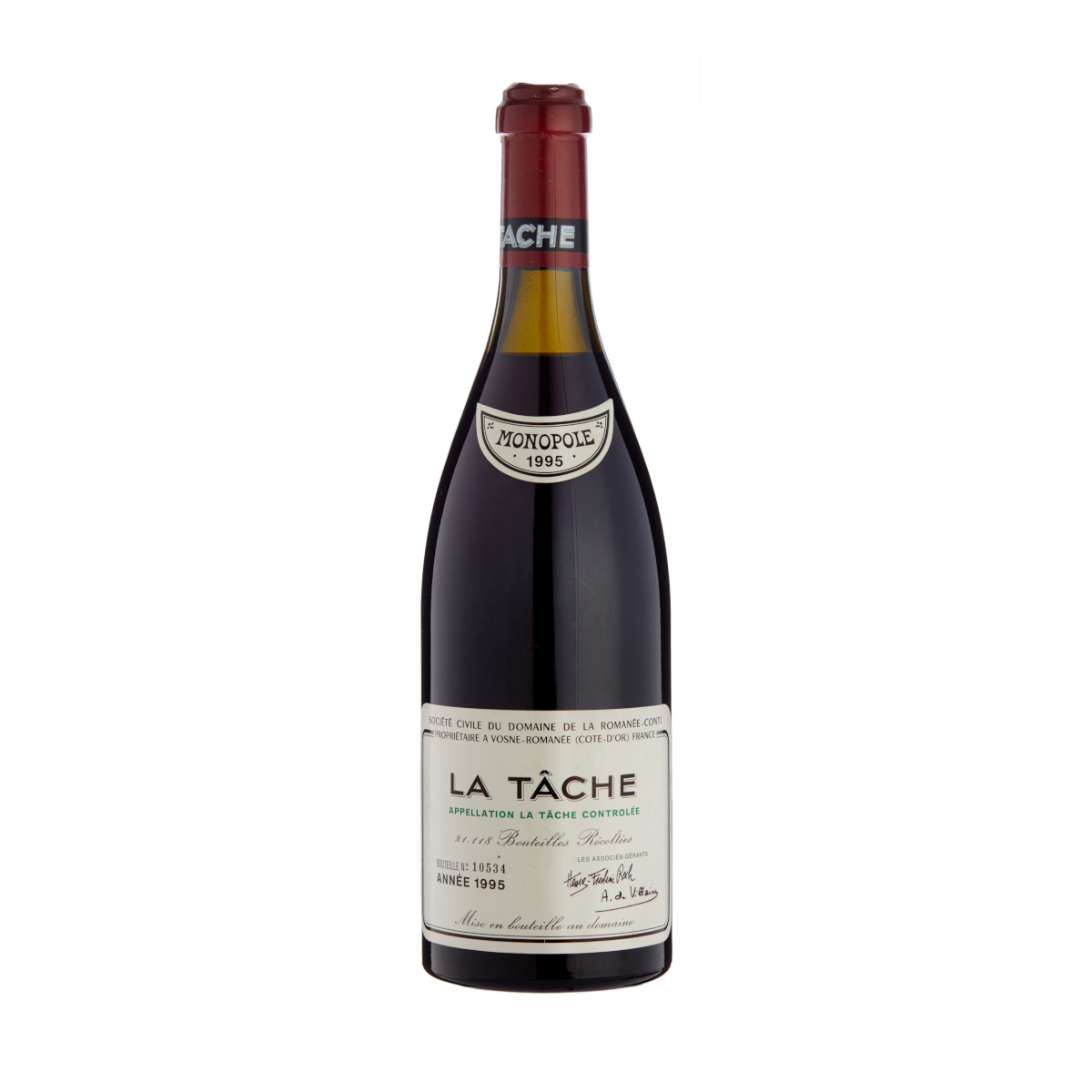 La Tâche Grand Cru Monopole Domaine de la Romanée-Conti (0,75 l)