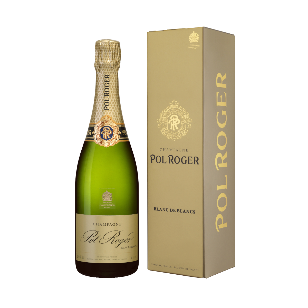 Pol Roger Blanc de Blancs, Brut Champagne Pol Roger (0,75 l)