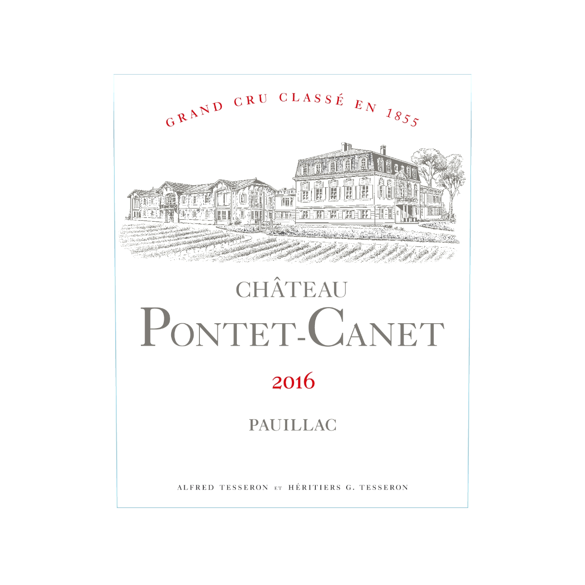 pontet-canet-etikett Château Pontet Canet Etikett
